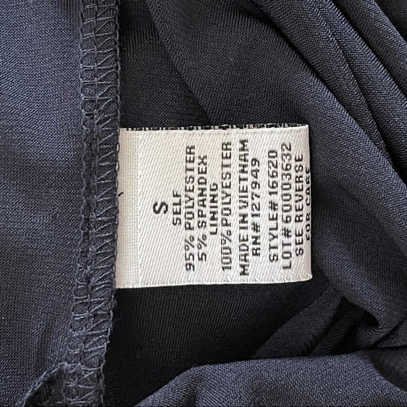 Emma & Michele Blue Sleeveless Halter Short Romper Stretch Tie Waist Jumpsuit S‎ - Picture 5 of 8